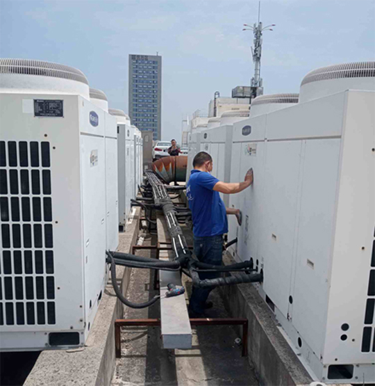 德宏中央空调制热和不制冷系统维修方法